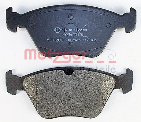 METZGER 1170162 Bremsbelagsatz, Scheibenbremse